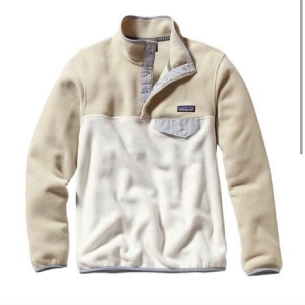 Women’s white and cream Patagonia.